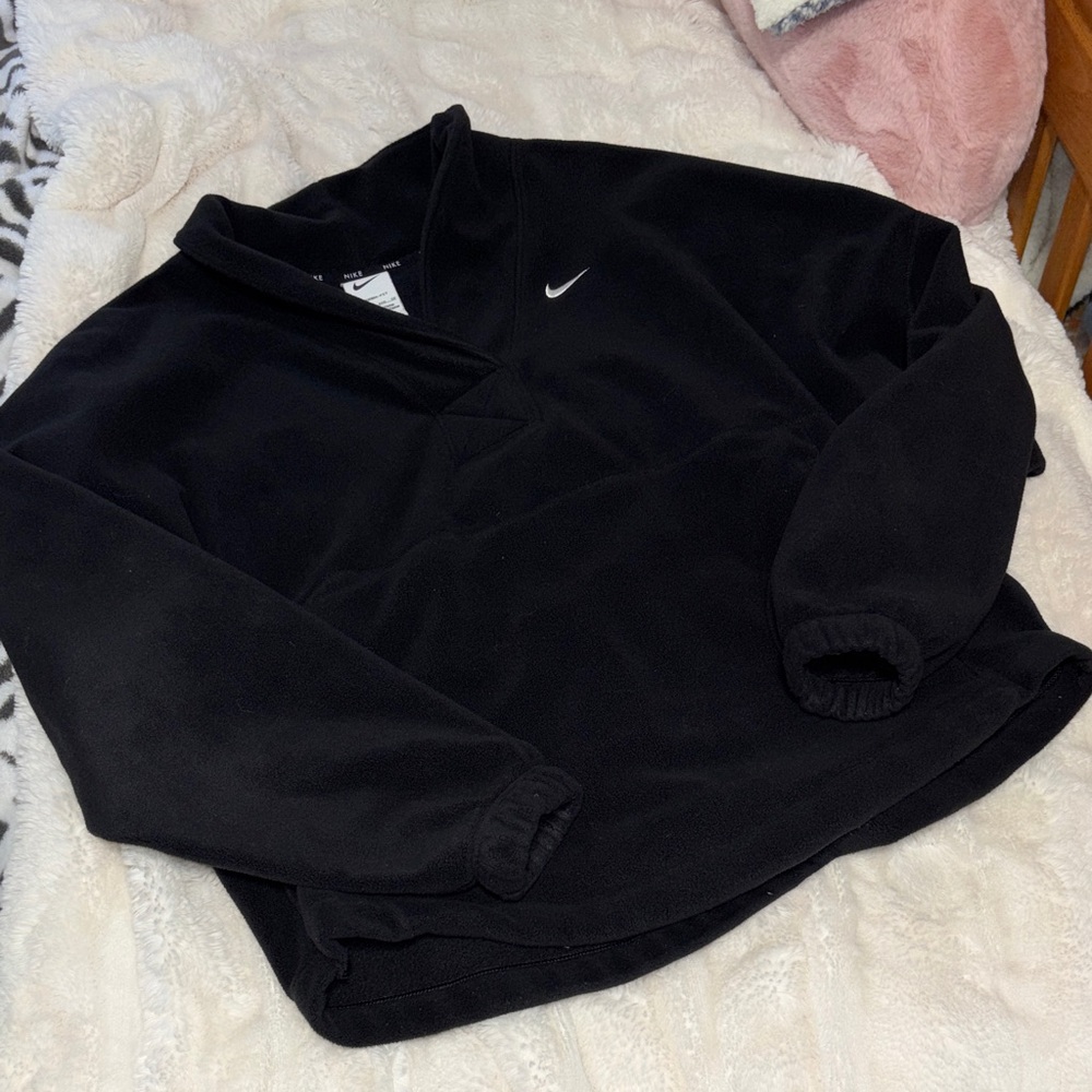 Nike Black Therma-Fit Fleece Jacket